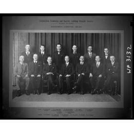 Corporation Tramways and Electric Lighting Friendly Society, group photograph