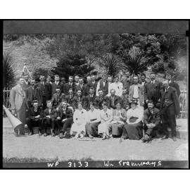 Wellington Corporation Tramways staff
