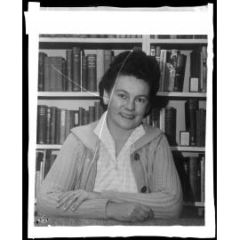 Portrait of New Zealand author, Valerie Grayland