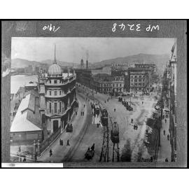 Elevated view of Post Office Square, Jervois Quay