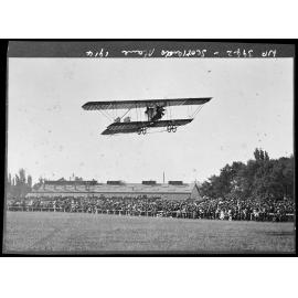 J W H Scotland's Caudron Biplane, Wigram, Christchurch