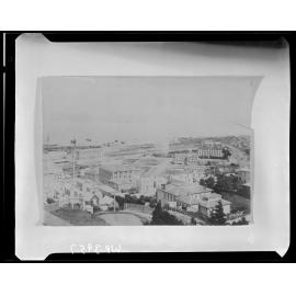 Elevated view of Stout Street and Whitmore Street area.