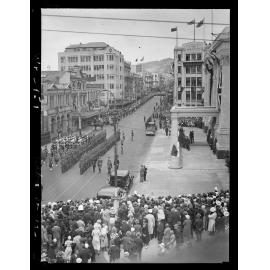 Ceremonial celebrations of George VI Coronation, Cuba Street