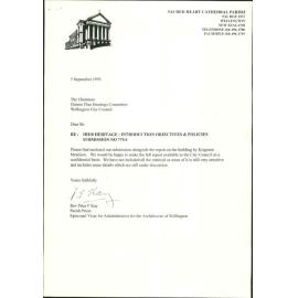 Proposed District Plan [1994] Submissions, Heritage - Folder 3