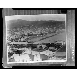 Elevated view of Te Aro Flat, Reclamation