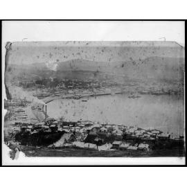 Te Aro Reclamation from Mount Victoria