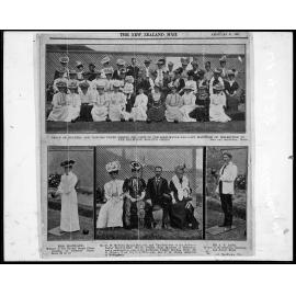 Group of Players and Visitors taken during the visit of The Lord Mayor and Lady Mayoress of Melbourne to the Kelburn Bowling Green