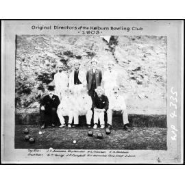 Original Directors of Kelburn Bowling Club