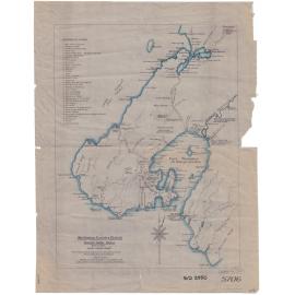 Wellington Country District, Shewing (sic) Native Names coloured