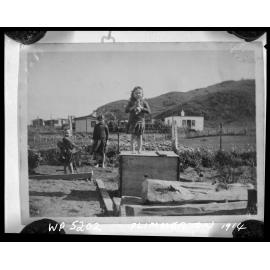 Children playing, Plimmerton