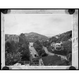 Looking north from Raroa Road, Kelburn