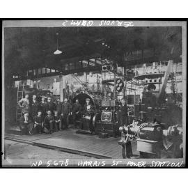 Staff and Interior of Harris Street Power Station