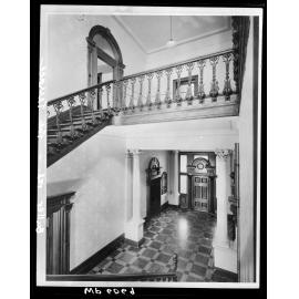 Interior/front hall, Buller Residence, 114 The Terrace