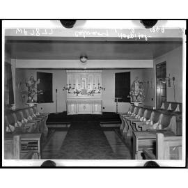 Interior of Chapel, Calvary Hospital, Newtown