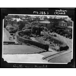 View of Grotto from Calvary Hospital