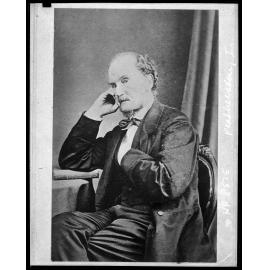 Portrait of Dr Isaac Earl Featherston, Superintendent of Wellington Provincial Council