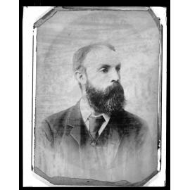 Portrait of Joseph Ellet Page, Town Clerk and Treasurer