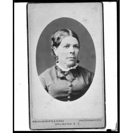 Portrait of Mrs. M Bannister, nee Tutchen