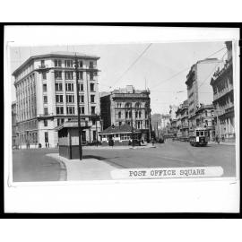 Post Office Square at intersection of Jervois Quay and Customhouse Quay