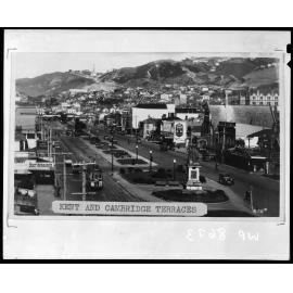 Elevated view of Kent and Cambridge Terrace