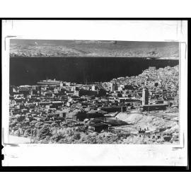 Elevated view of Te Aro, from Taranaki Street to Mount Victoria