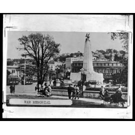 The Cenotaph War Memorial, from the grounds of Parliament