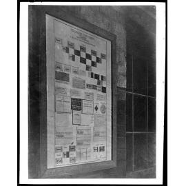 Display of Wellington Corporation Tramway tickets, coupons and passes.