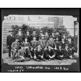 Group photograph, Men in suits and bowler hats