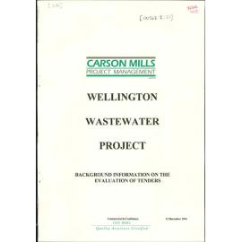 Wellington Wastewater Project, Background Information on the Evaluation of Tenders
