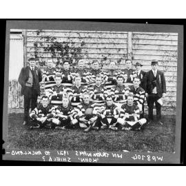 Rugby Team, Wellington City Council Tramways Department