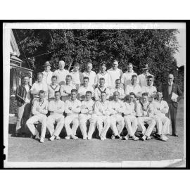 Wellington City Council Transport Department Cricket Team, group photograph.