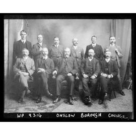 Group photograph of the Onslow Borough Council