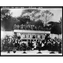 Opening of the Electric Tramway