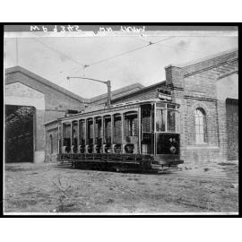 Wellington Corporation Tramways tram car no. 44