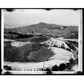 Tram travelling up Brooklyn Hill