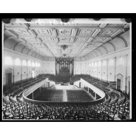 Interior of the main auditorium, Town Hall