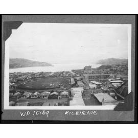 Elevated view of Kilbirnie from the Centennial Exhibition Central Tower