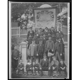 Wellington Shipwrights Society, group photograph