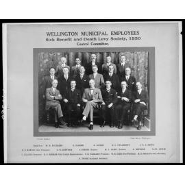 Wellington Municipal Employees, Sick and Benefit Levy Society, Control Committee