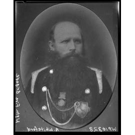 Portrait of Archibald Whiteford, Superintendent of the Volunteer Fire Brigade