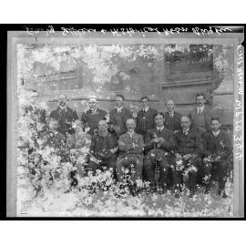 Group photograph of Early Settlers and Historical Associations of Wellington, first reunion