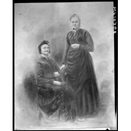 Two unidentified ladies