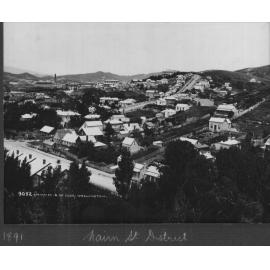 Nairn Street and Mount Cook, Wellington, [1891]