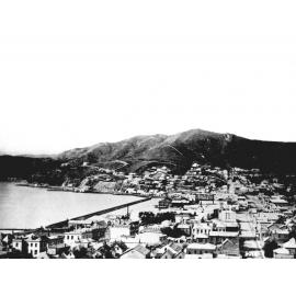 Reclamation at Te Aro, [1884]