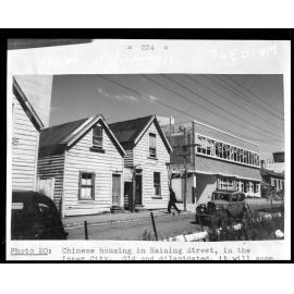 Dilapidated wooden housing, Haining Street