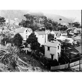 Site of proposed work for development of Bowen Street, area of wooden dwellings