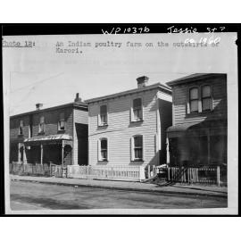 Dilapidated wooden housing, Jessie Street