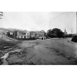 Corner of Ellice and Dufferin Street, and development of the western approach for the Mount Victoria Tunnel