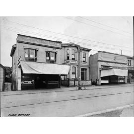 275 and 277 Cuba Street, 'Waingawa Meat Co. Butchers' and 'Wing Shing and Co Laundry'