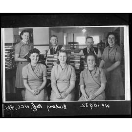 Wellington City Council Bindery Staff, Central Public Library